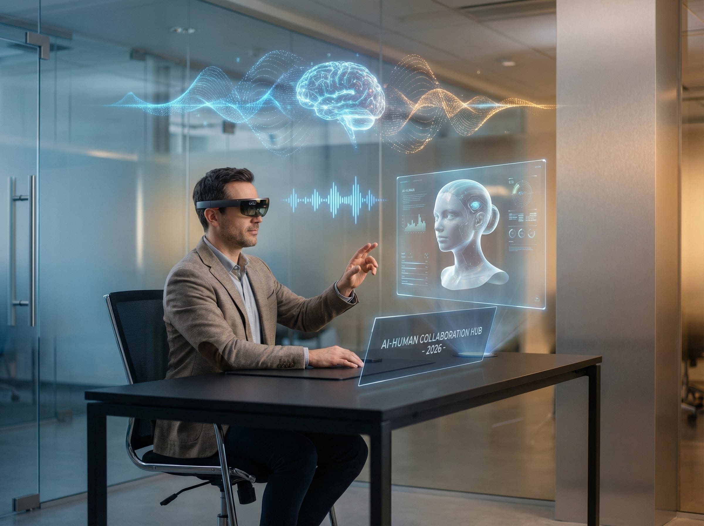 AI-powered call center technology with machine learning analytics and conversational AI interfaces