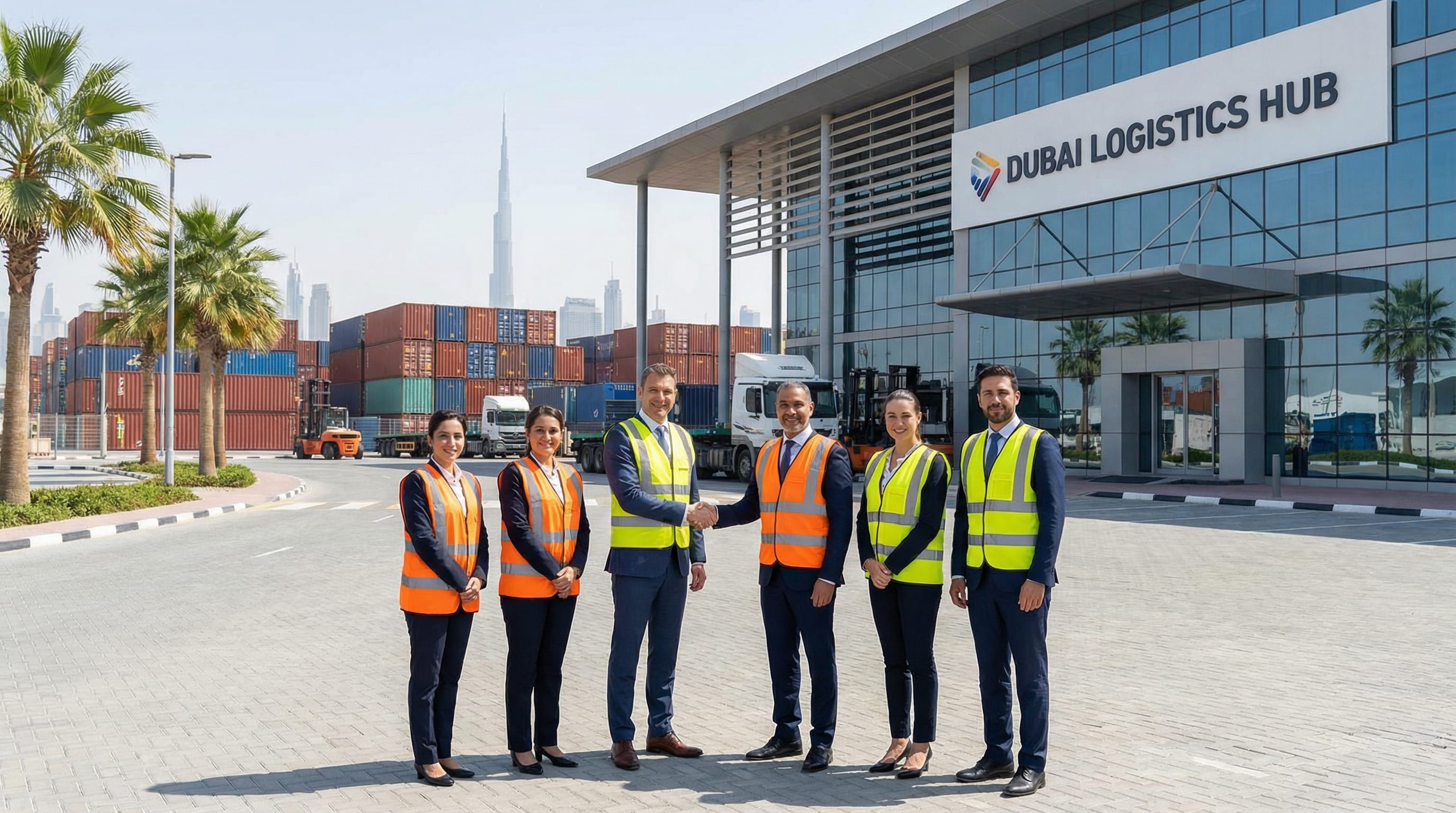 Axiom X logistics operations in Dubai -- 3PL, last-mile delivery, and BPO services for growing UAE businesses